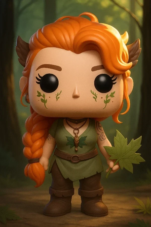 Figura estilo Funko 3D impresa